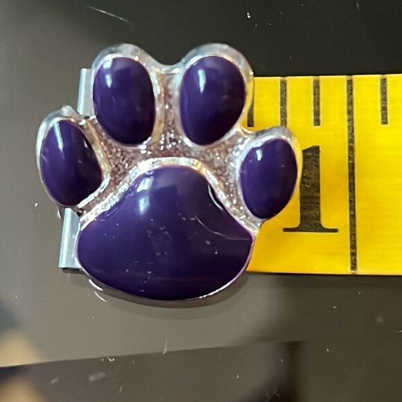Purple Paw Print Pin - Picture 6 of 9